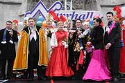 Narrhalla Inthronisaton 12.01.2013 auf dem Marienplatz (©Foto: Ingrid Grossmann)